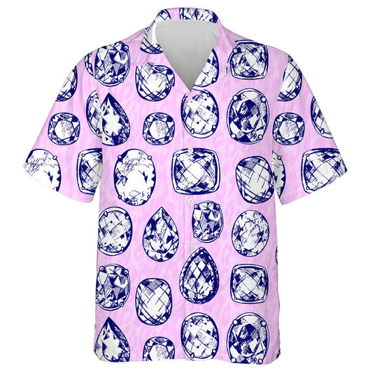 Wild African Precious Stones On The Leopard Skin Hawaiian Shirt, Hawaiian Shirt Gift, Christmas Gift