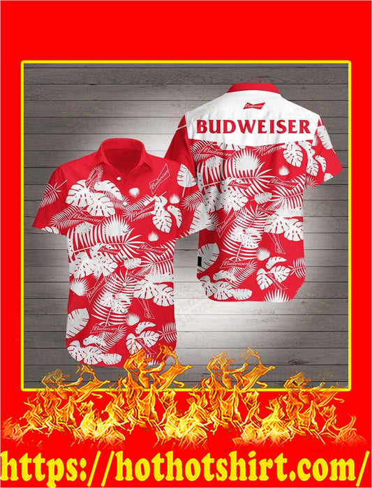 Budweiser Hawaiian 3D Shirt, Hawaiian Shirt Gift, Christmas Gift