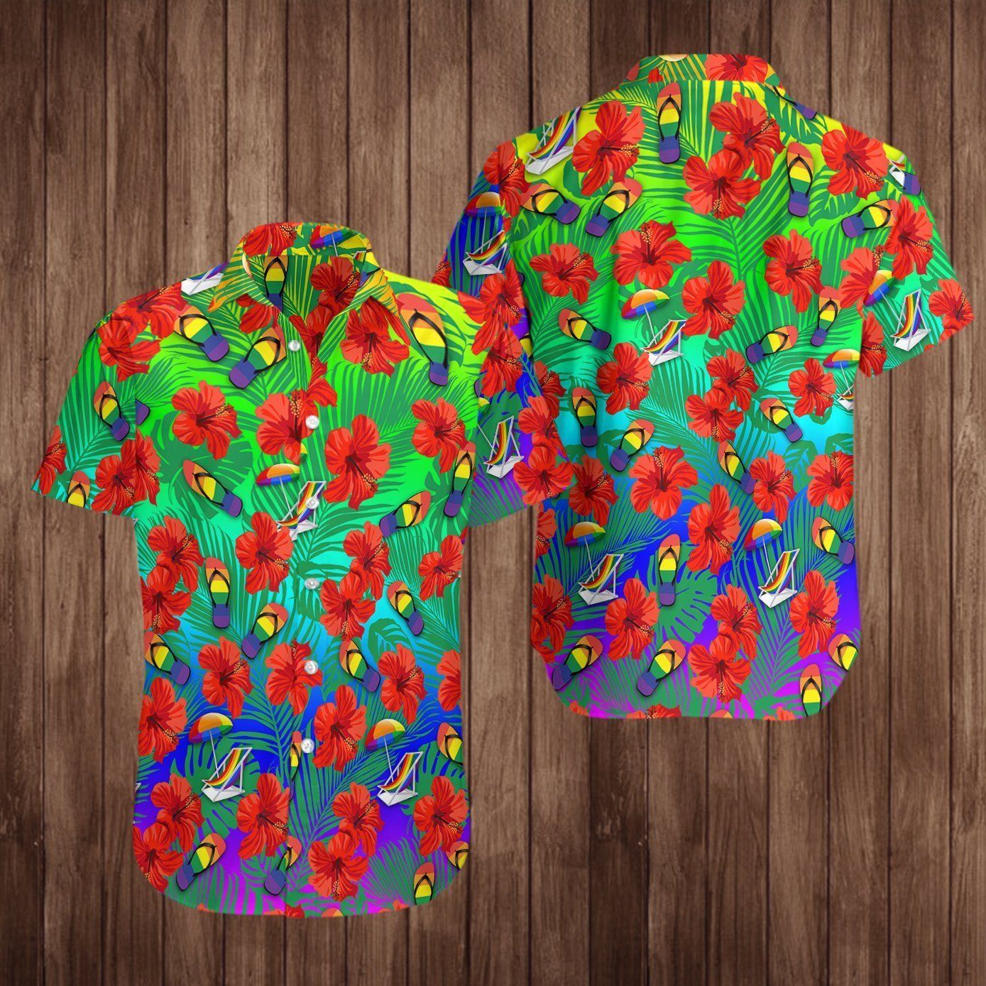 Lgbt Hawaiian Shirt, Hawaiian Shirt Gift, Christmas Gift