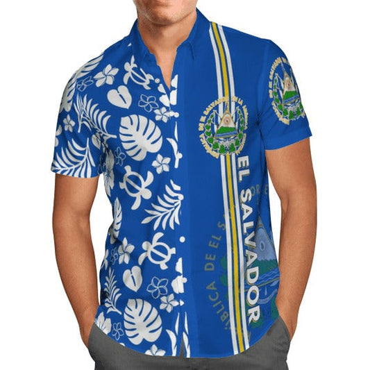 El Salvador Hawaiian T-Shirt_Hawaiian Shirt Gift, Christmas Gift