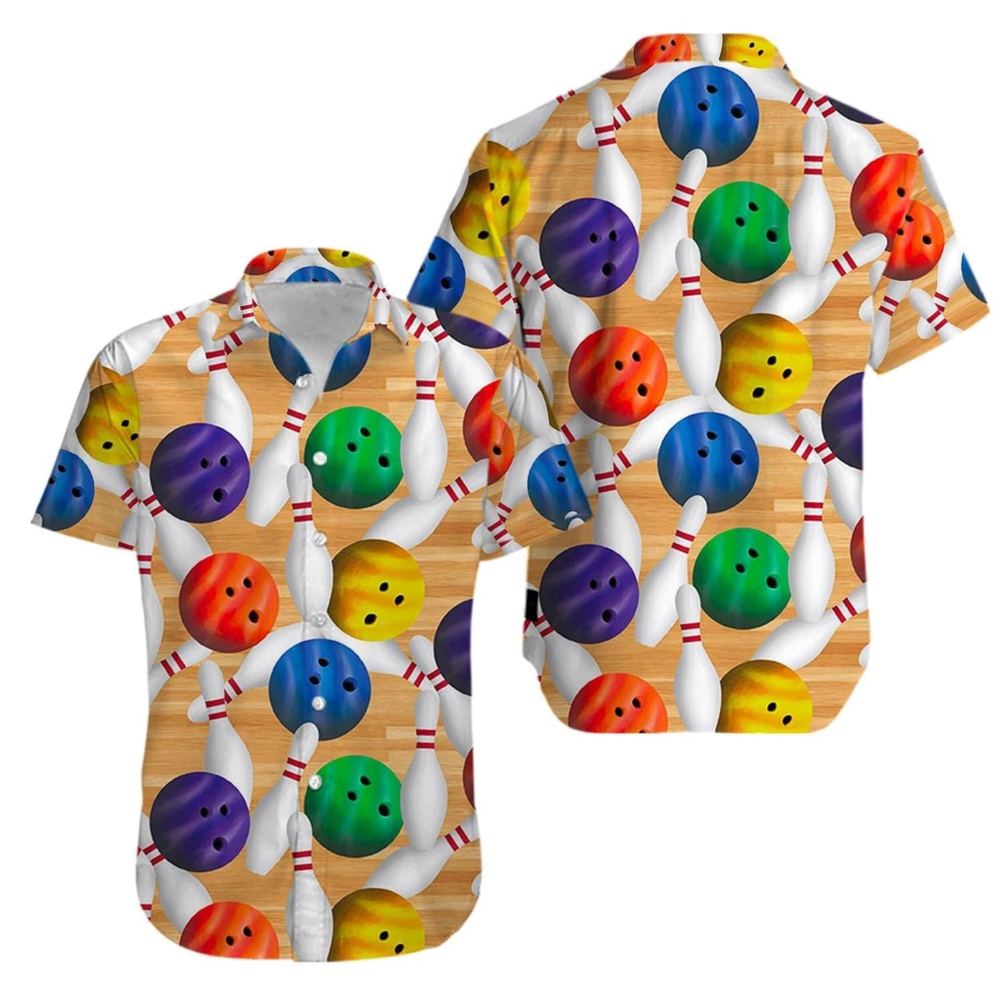 Bowling Hawaiian Shirts, Hawaiian Shirt Gift, Christmas Gift