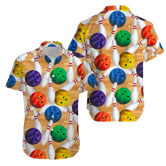 Bowling Hawaiian Shirts, Hawaiian Shirt Gift, Christmas Gift