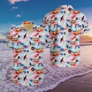 Dragon Hawaiian Shirt, Hawaiian Shirt Gift, Christmas Gift