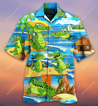 Funny Crocodiles Hawaiian Shir, Hawaiian Shirt Gift, Christmas Gift