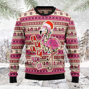 Flamingo Ugly Christmas Sweater, Christmas Gift, Gift Christmas 2024