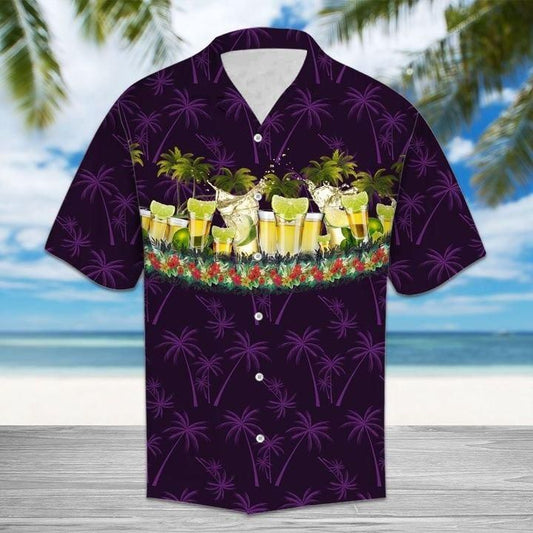 Paradise Tequila Hawaiian Shirt, Hawaiian Shirt Gift, Christmas Gift