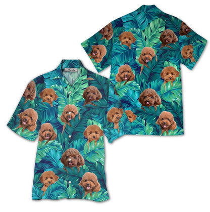 Poodle Hawaiian Shirt, Hawaiian Shirt Gift, Christmas Gift