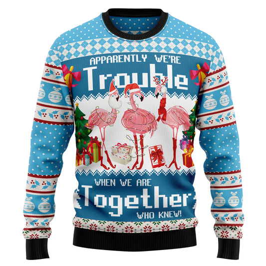 Flamingo Together Ugly Christmas Sweater,Christmas Ugly Sweater,Christmas Gift,Gift Christmas 2024