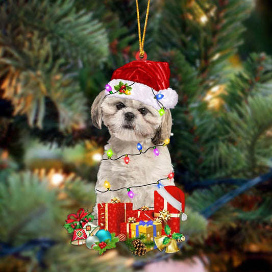 Shih Tzu-Dog Be Christmas Tree Hanging Christmas Plastic Hanging Ornament, Christmas Gift, Christmas Decoration