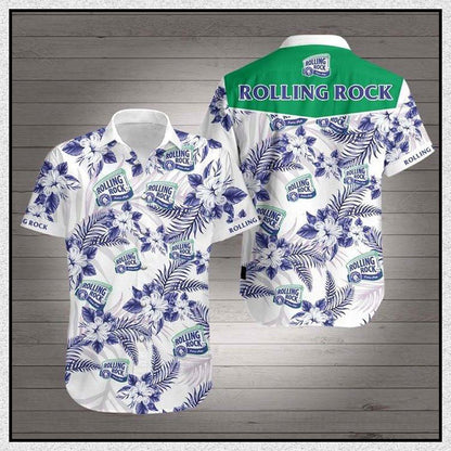 Rolling rock hawaiian shirt, Hawaiian Shirt Gift, Christmas Gift