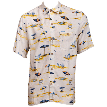 Corona Extra Bucket Beach Button Up Hawaiian Aloha Shirt, Hwaiian For Gift