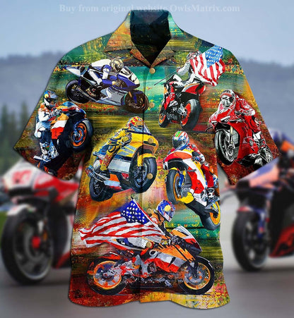 Motorsport Racing America Limited - Hawaiian Shirt, Hawaiian Shirt Gift, Christmas Gift