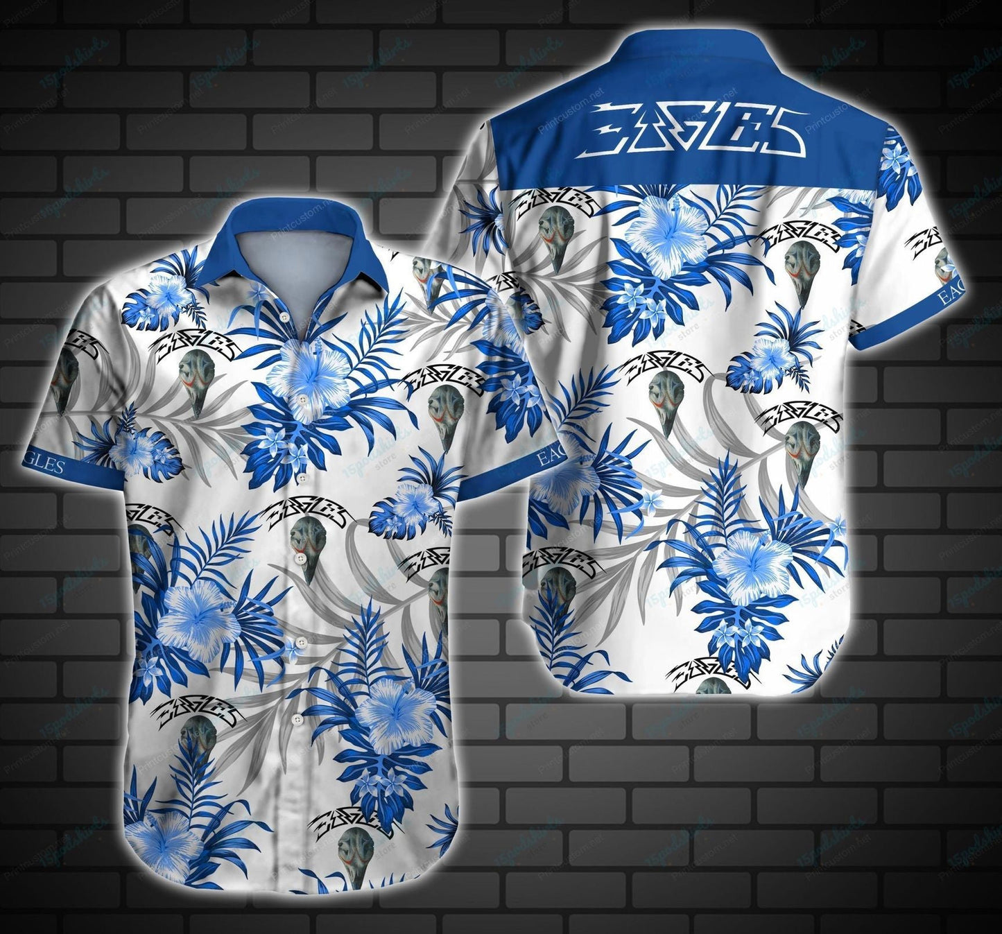 Eagle Hawaiian Aloha Shirt Hawaiian Shorts Beach Short Sleeve, Hawaiian Shirt Gift, Christmas Gift