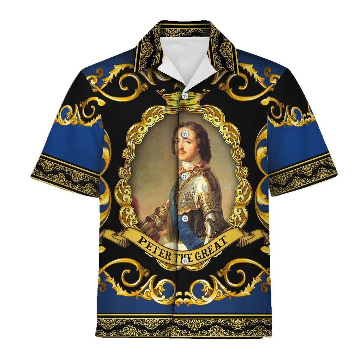 Qm815 Peter The Great Hawaiian Aloha Shirt Hawaiian Shorts Beach Short Sleeve, Hawaiian Shirt Gift, Christmas Gift