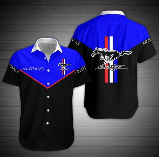Mustang Hawaiian Shirt, Hawaiian Shirt Gift, Christmas Gift