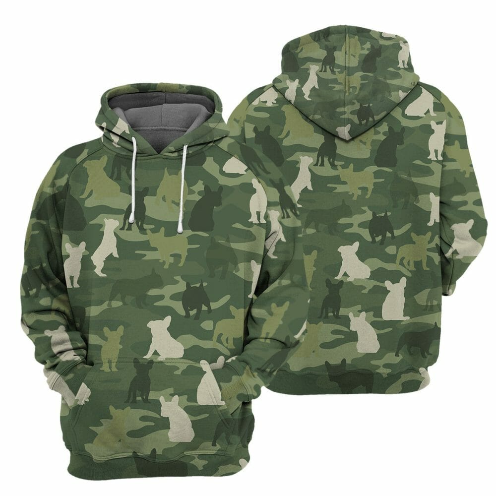 French Bulldog- 3D All Over Printed Shirt Tshirt Hoodie Apparel