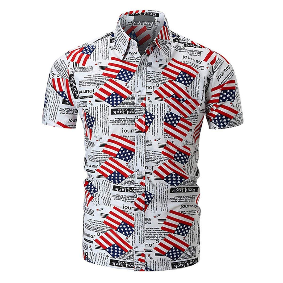 American Flag Golf Hawaiian Shirt, Christmas Gift