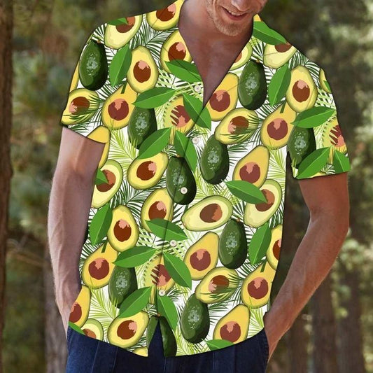 Avocado Hawaiian Shirt, Hawaiian Shirt Gift, Christmas Gift