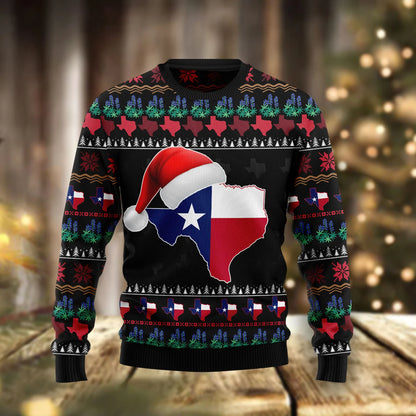 Texas Christmas unisex womens & mens, couples matching, friends, funny family ugly christmas holiday sweater gifts, Christmas Ugly Sweater
