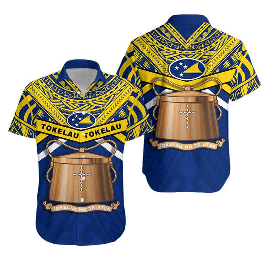 Tokelau Rugby Hawaiian Aloha Shirt Version K13 Hawaiian Shorts Beach Short Sleeve, Hawaiian Shirt Gift, Christmas Gift