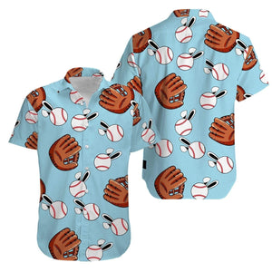 Aloha Baseball Bunny Happy Easter Day Hawaiian Shirt,Hawaiian Shirt Gift, Christmas Gift