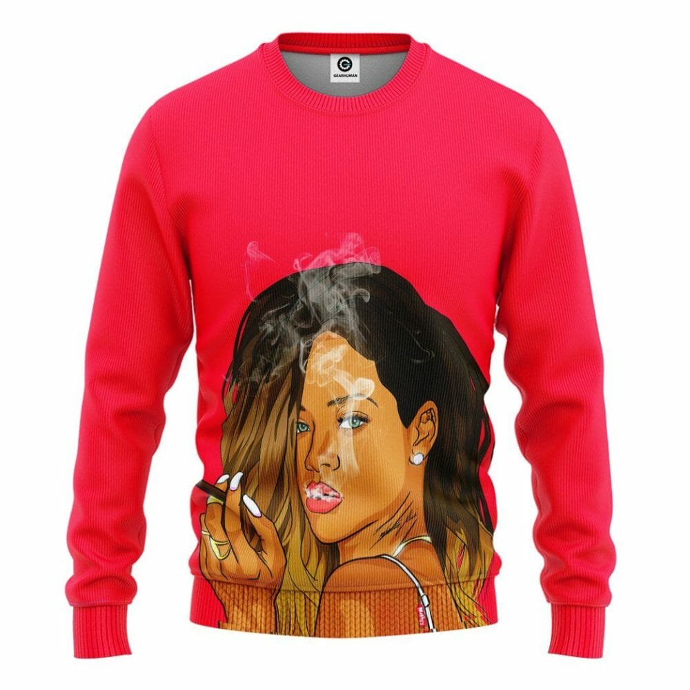 3D Rihanna Custom Tshirt Hoodie Apparel