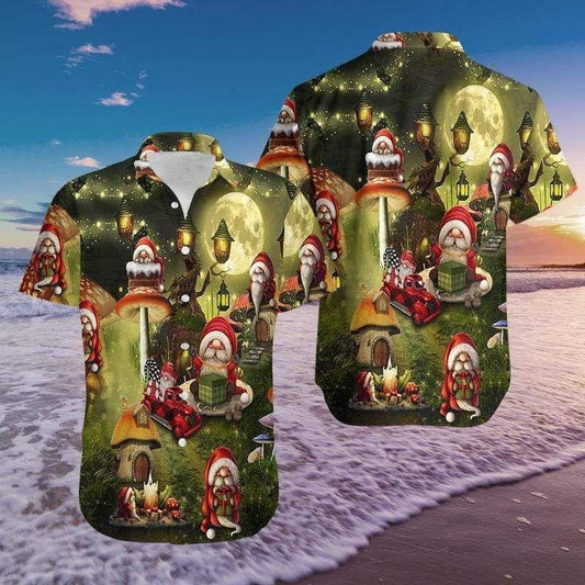 Design Hawaiian Shirt The Gift Of The Gnome Christmas,Hawaiian Shirt Gift, Christmas Gift