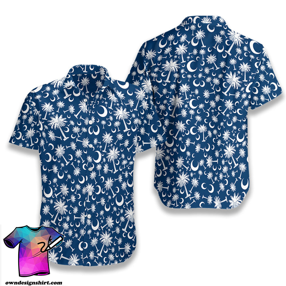 South Carolina Hawaiian Shirt, Hawaiian Shirt Gift, Christmas Gift
