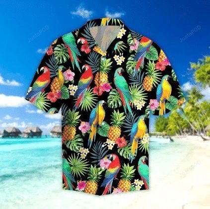 Parrots Hawaiian shirts, Hawaiian Shirt Gift, Christmas Gift