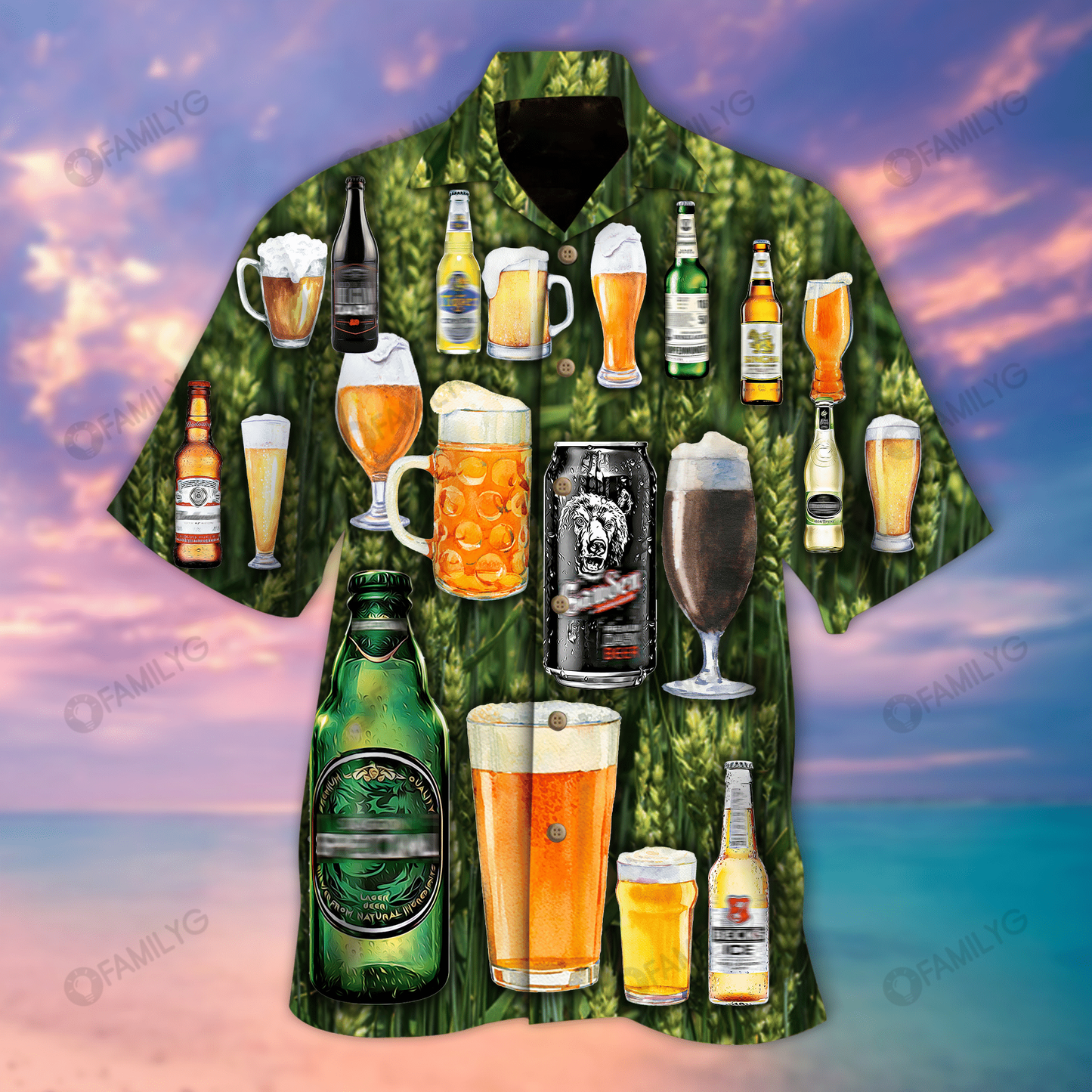 Beer Hawaiian Shirt - Stop Trying To Make Everyone Happy, You Are Not Beer Unisex Hawaiian Shirt ,Hawaiian Shirt Gift, Christmas Gift