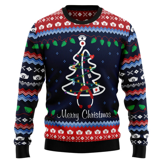 Merry Christmas Nurse Ugly Christmas Sweater,Christmas Ugly Sweater,Christmas Gift,Gift Christmas 2024