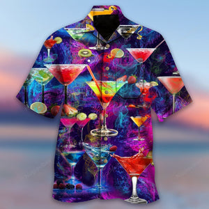 A Martini Shaken Not Stirred Design Hawaiian Shirt, Hawaiian Shirt Gift, Christmas Gift