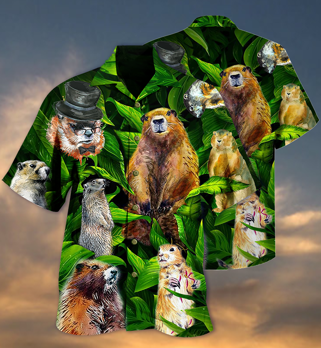 Animals LoveLy Dovely - Hawaiian Shirt, Hawaiian Shirt Gift, Christmas Gift