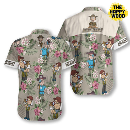 Archaeologist Proud Hawaiian Hawaii Shirt, Hawaiian Shirt Gift, Christmas Gift