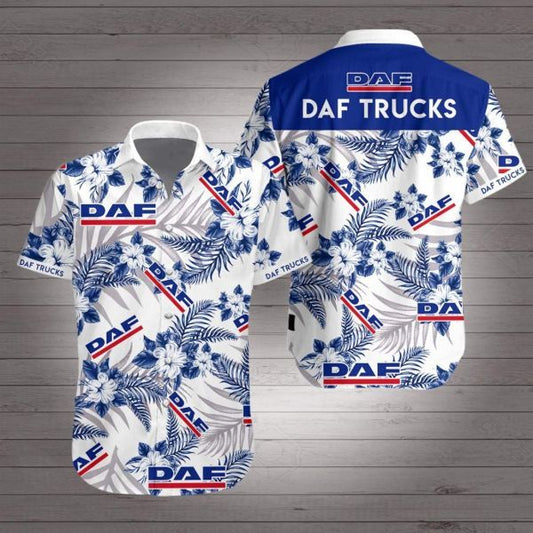 Daf Trucks Hawaiian Shirt, Hawaiian Shirt Gift, Christmas Gift