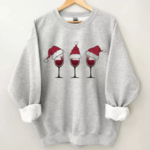 Christmas Wine Sweatshirt, Christmas Sweatshirt, Christmas Shirt, Christmas Sweatshirt Cute, Christmas Winter Sweatshirt