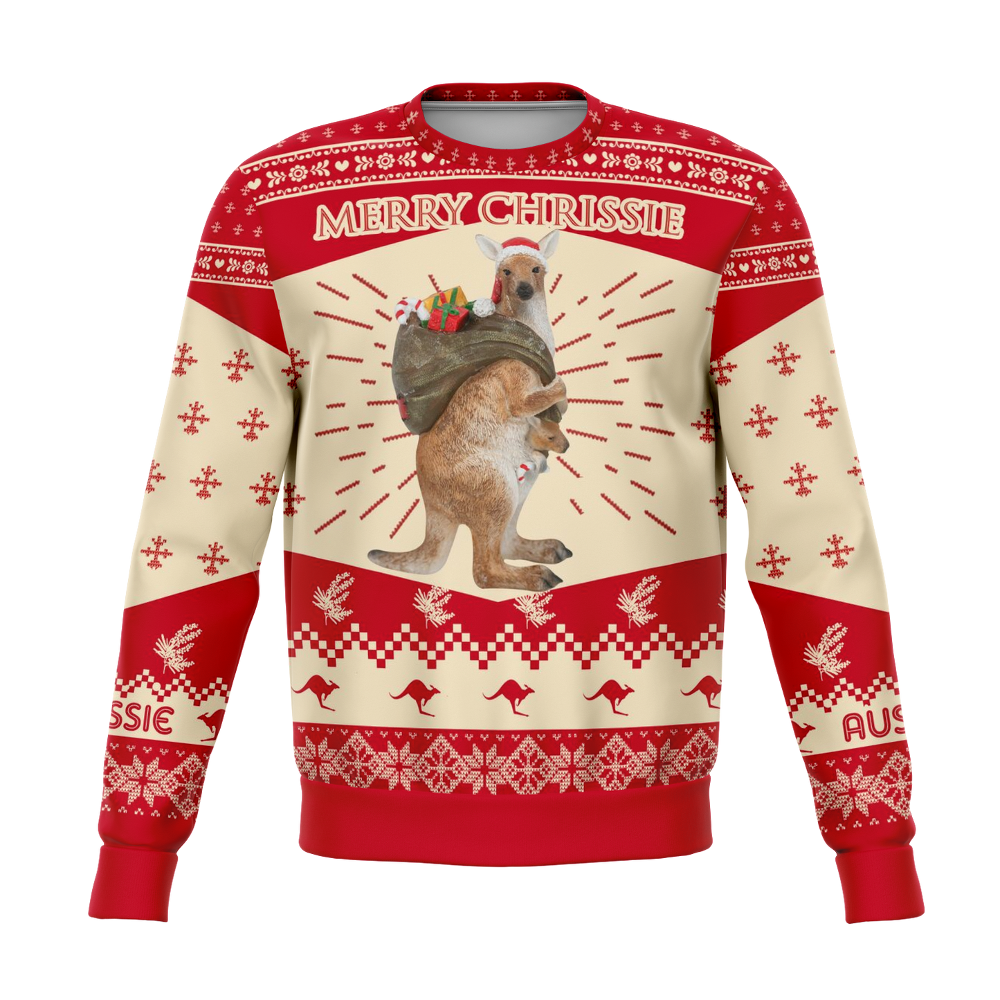 Australia Kangaroo Ugly Christmas Sweater, Christmas Ugly Sweater, Christmas Gift, Gift Christmas 2024