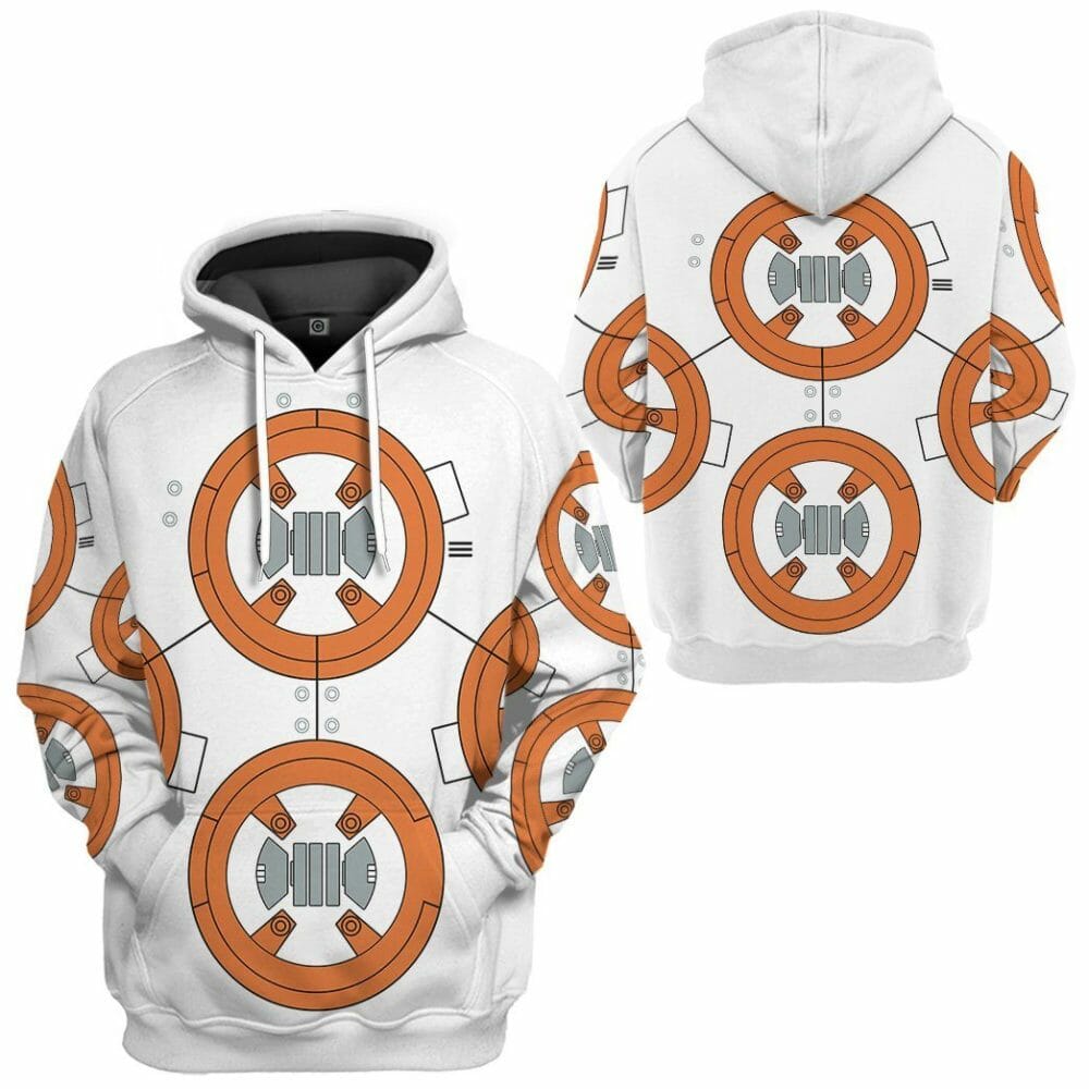 3D BB8 Cosplay Custom Tshirt Hoodie Apparel