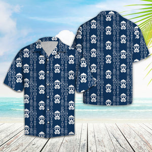 Firefighter Pattern - Hawaiian Shirt_ Hawaiian Shirt Gift, Christmas Gift