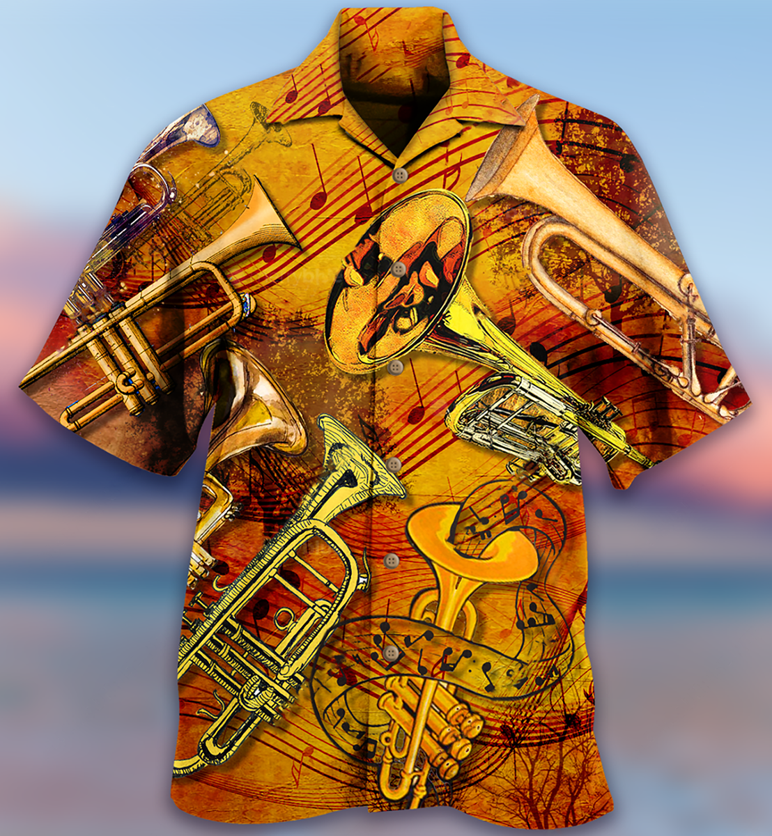 Music Happiness - Hawaiian Shirt, Hawaiian Shirt Gift, Christmas Gift