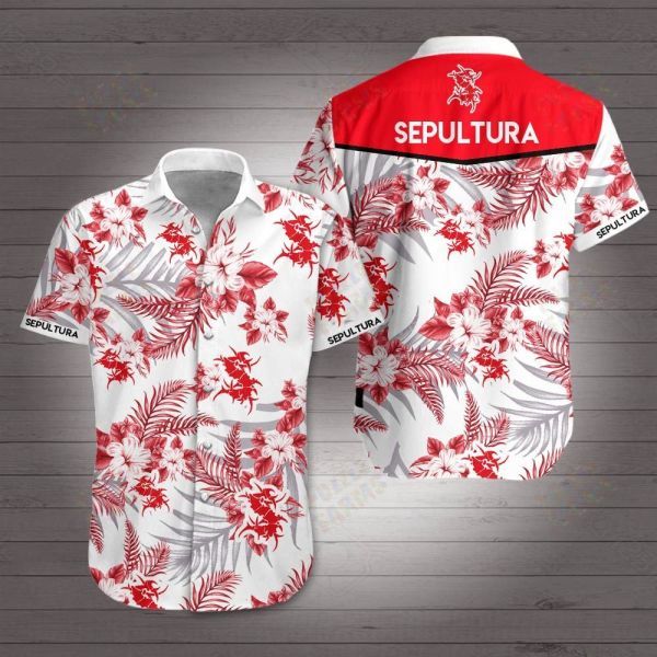 Sepultura Hawaiian Shirt, Hawaiian Shirt Gift, Christmas Gift