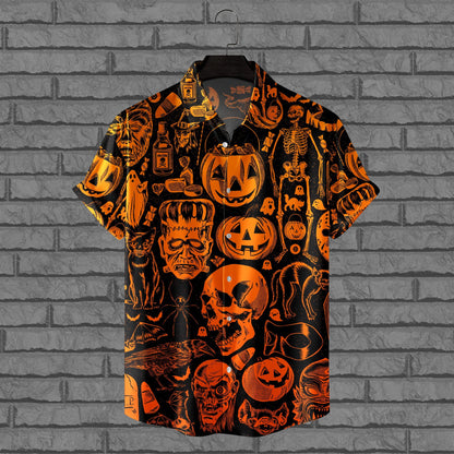 Halloween Night Hawaiian Shirt, Hawaiian Shirt Gift, Christmas Gift