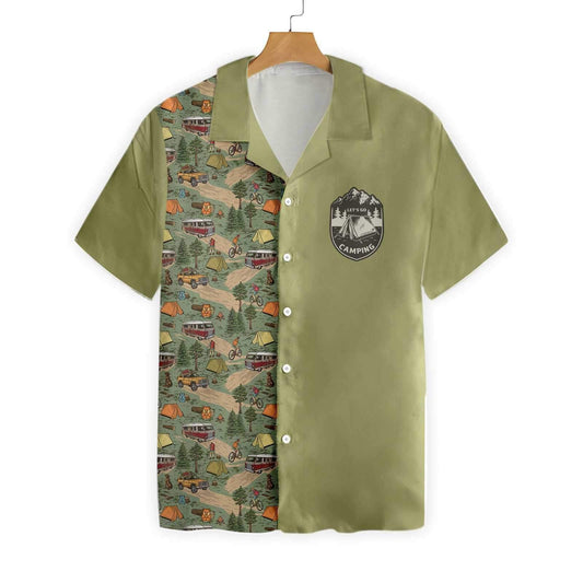 Cool Design Hawaiian Shirt Life Is Better When You Are Camping, Hawaiian Shirt Gift, Christmas Gift
