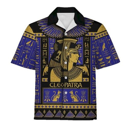 Cleopatra Hawaiian Shirt, Hawaiian Shirt Gift, Christmas Gift