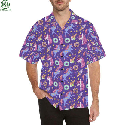 UNICORN SWEETY HAWAIIAN SHIRT, Hawaiian Shirt Gift, Christmas Gift