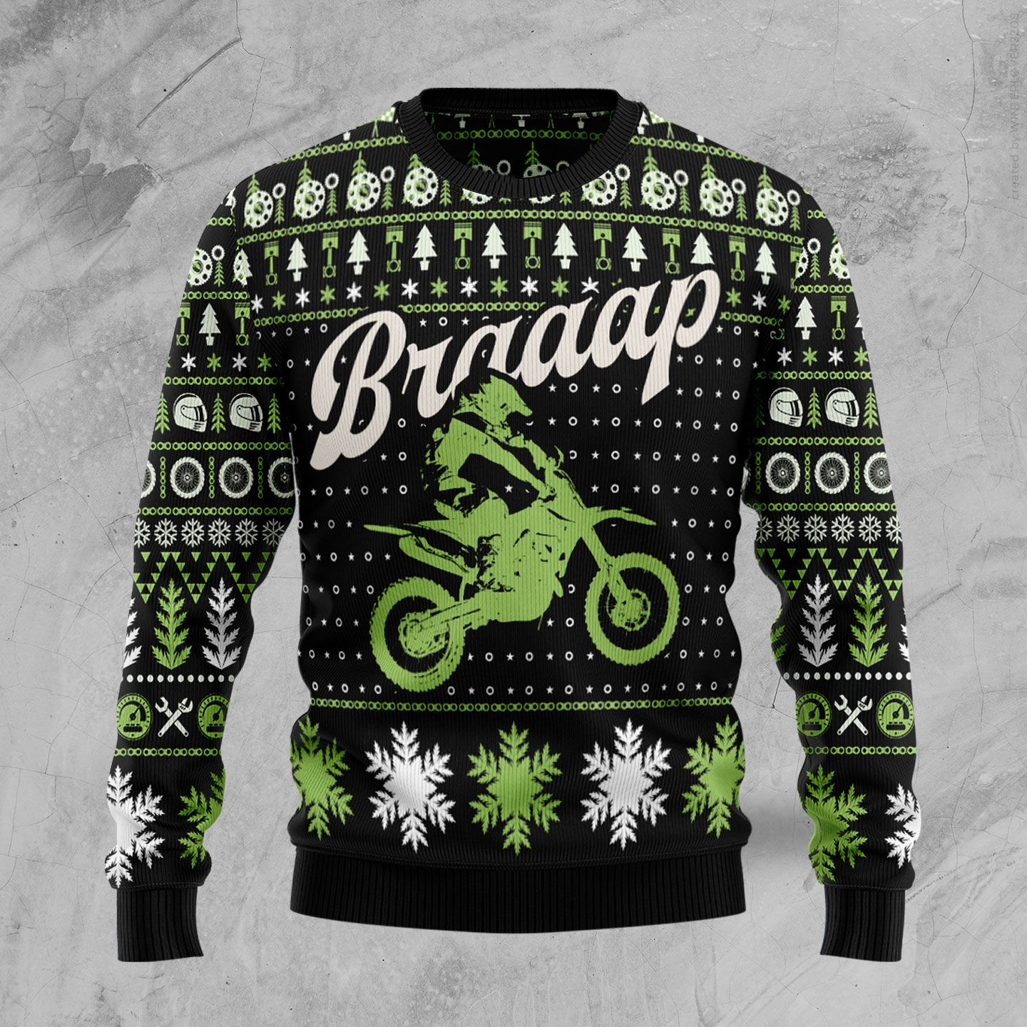 Braaap Moto Ugly Christmas Sweater, Christmas Ugly Sweater,Christmas Gift,Gift Christmas 2022
