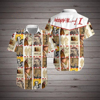 Withnail And I Hawaiian Aloha Shirt Hawaiian Shorts Beach Short Sleeve, Hawaiian Shirt Gift, Christmas Gift