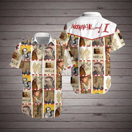 Withnail And I Hawaiian Aloha Shirt Hawaiian Shorts Beach Short Sleeve, Hawaiian Shirt Gift, Christmas Gift