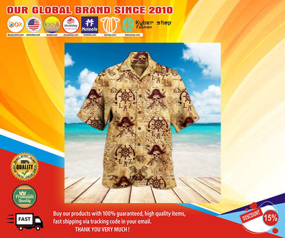 Pirate Hawaiian Shirt, Hawaiian Shirt Gift, Christmas Gift