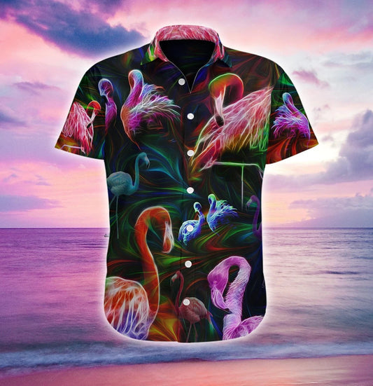My Spirit Animal Is Flamingo Design Hawaiian Shirt,Hawaiian Shirt Gift, Christmas Gift